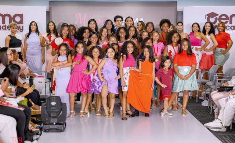 Gema Academy celebra su primer aniversario con desfile «MOM & GEMA»
