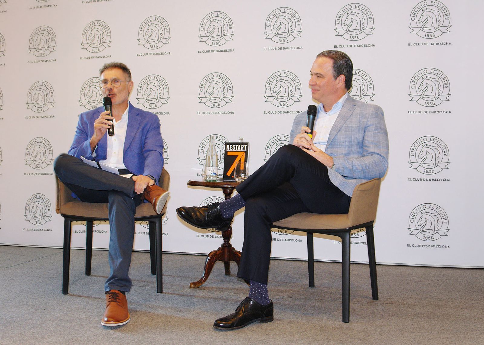 Ney Díaz presenta su libro «RESTART» en Barcelona