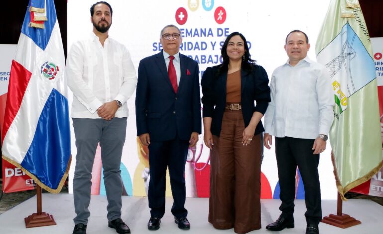 ETED fortalece la cultura de prevención y bienestar con la Semana de la Seguridad y Salud en el Trabajo