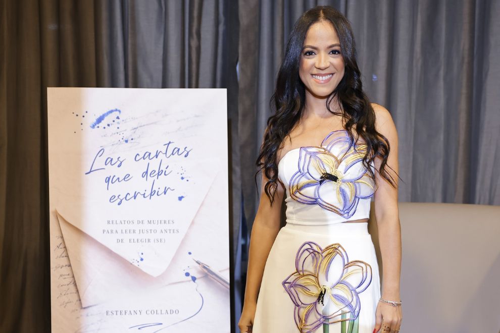 Estefany Collado presenta su libro «Las cartas que debí escribir»