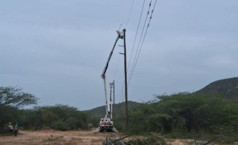 ETED restablece el servicio de transmisión eléctrica hacia Jimaní