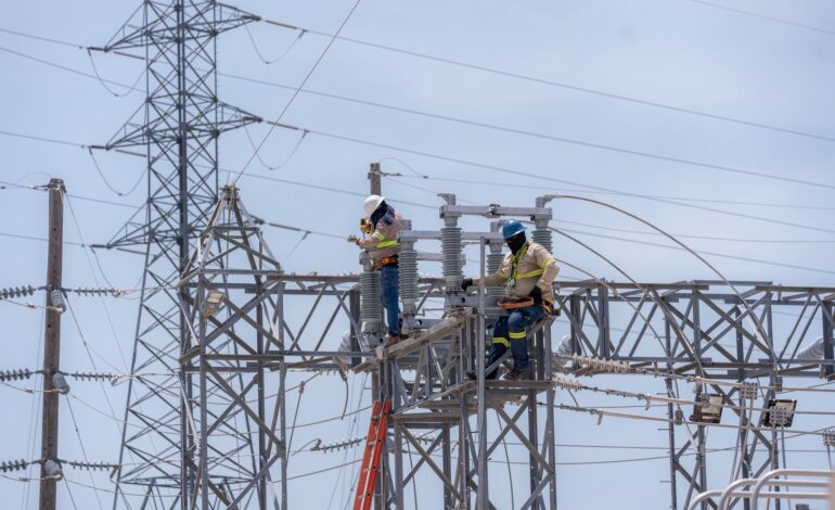 ETED ejecutará apertura de línea de transmisión en Pedernales para realizar pruebas técnicas