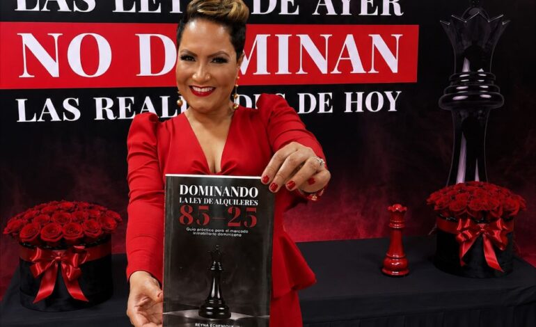 Reyna Echenique pone en circulación libro sobre la Ley 85-25